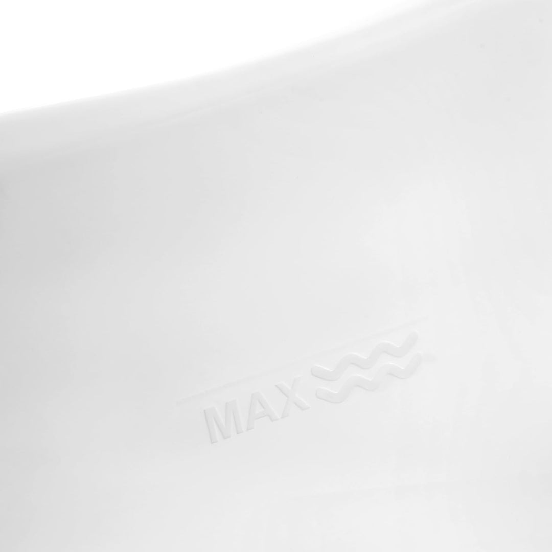 keeeper wiktoria Ergonomische Babywanne Pure, Ab 0 bis ca. 12 Monate, 84 cm, Weiss, 84 cm Weiss (Pur