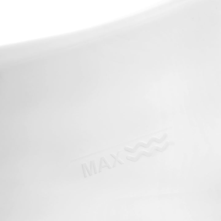 keeeper wiktoria Ergonomische Babywanne Pure, Ab 0 bis ca. 12 Monate, 84 cm, Weiss, 84 cm Weiss (Pur