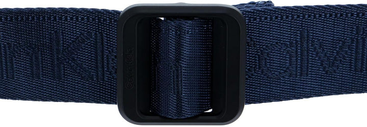 Calvin Klein Slider Webbing Belt W85 Navy