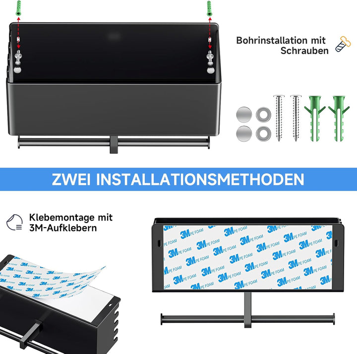 YYBO Hundegarderobe mit ablage, Hundeleinen Halterung Wand, Hunde Garderobe für Hundezubehör Hundele