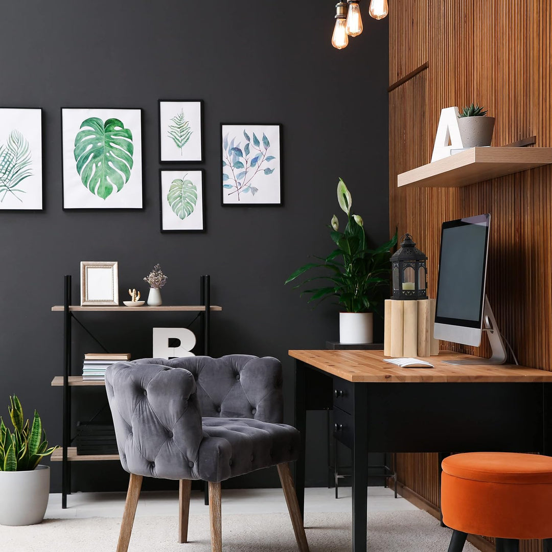 Relaxdays Blumenhocker, Holz, rund, gedrechselt, für Blumentöpfe & Pflanzkübel, Blumenständer HxD: 2