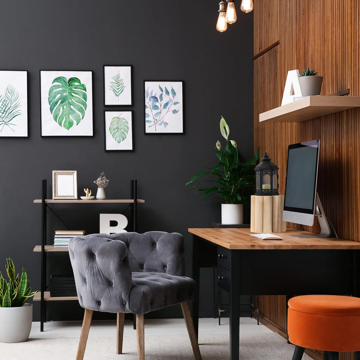 Relaxdays Blumenhocker, Holz, rund, gedrechselt, für Blumentöpfe & Pflanzkübel, Blumenständer HxD: 2