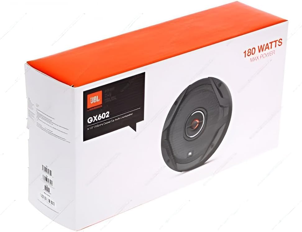 JBL GX602 2-Wege Auto Lautsprecher Set von Harman Kardon - 180 Watt KFZ Soundanlage Autolautsprecher
