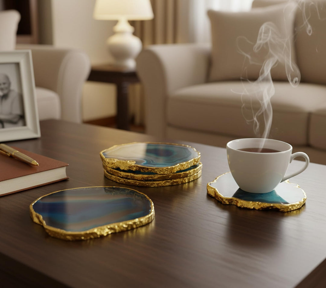 eSplanade Achat Untersetzer Bar Bier Kaffee Tee Untersetzer - Set von 4 Untersetzer - perfekte Tabel