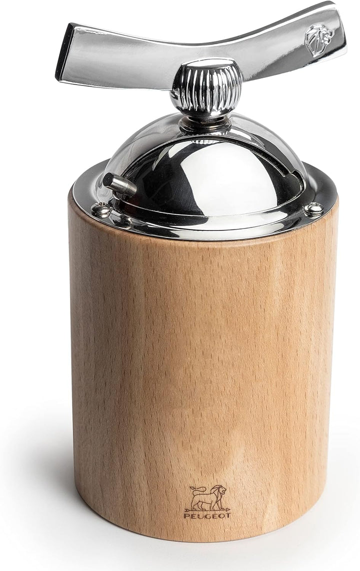 Peugeot Leinsamenmühle Isen 13 cm Natur I Hochwertige Leinsamenmühle manuell aus PEFC-zertifiziertem