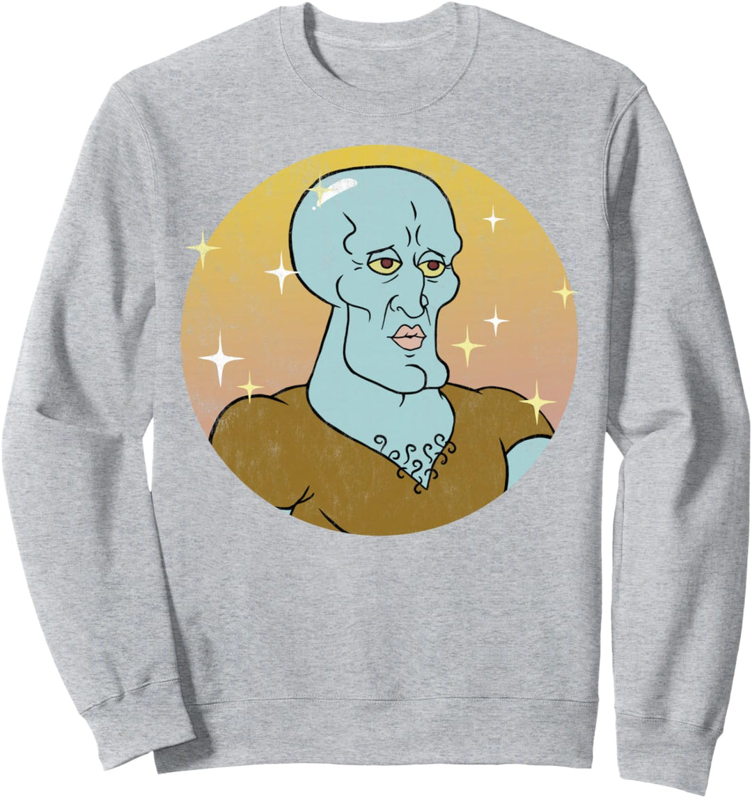SpongeBob SquarePants Handsome Squidward Portrait Sweatshirt