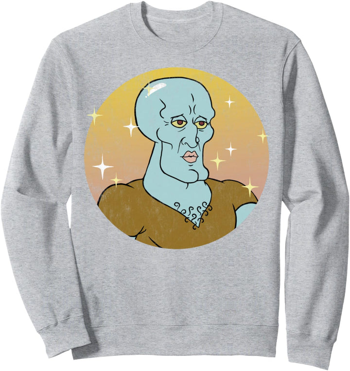 SpongeBob SquarePants Handsome Squidward Portrait Sweatshirt