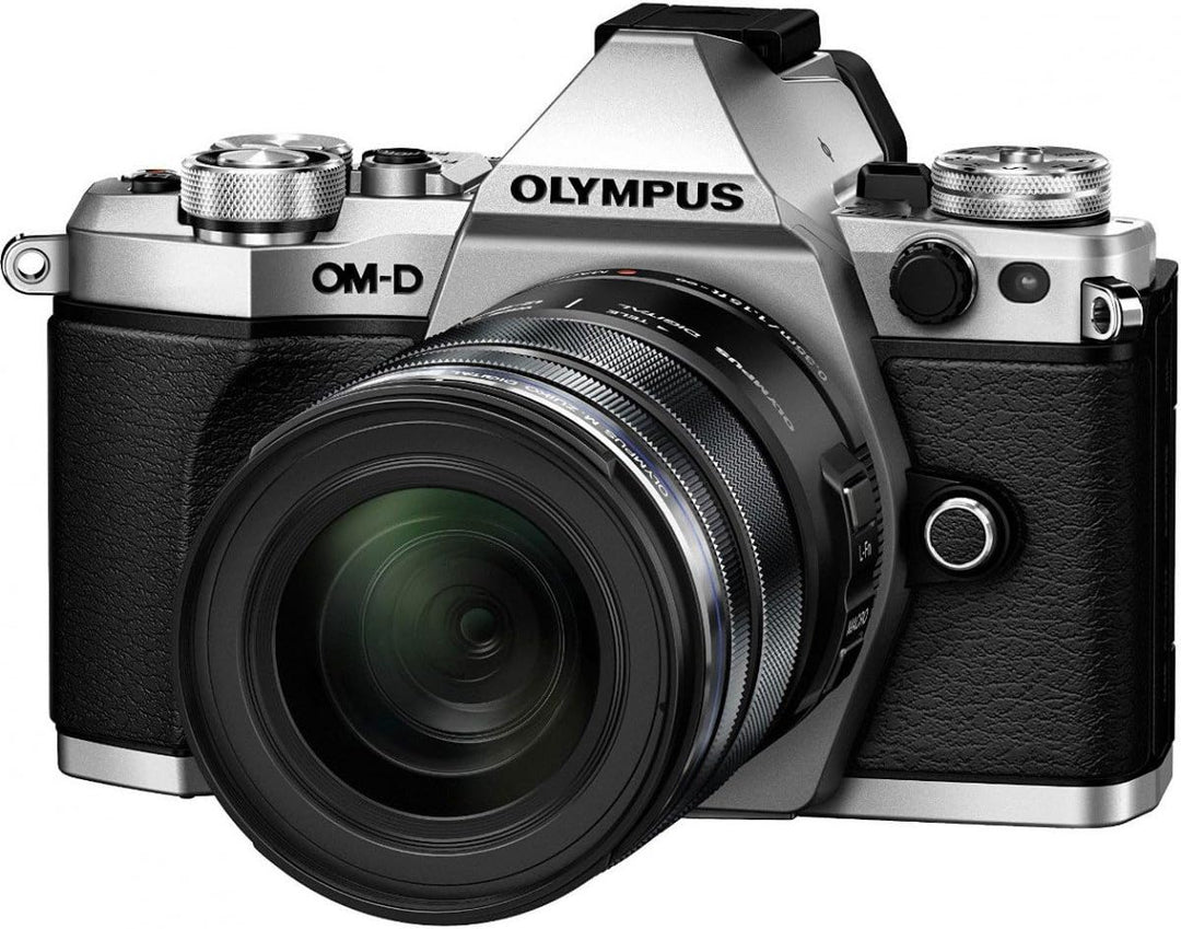 Olympus OM-D E-M5 Mark II Kit, Micro Four Thirds Systemkamera (16.1 Megapixel, 5-Achsen Bildstabilis