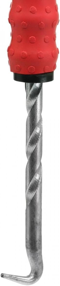 Drahtdriller DrillMaster Twister Mini Rot 20cm - Bindedrahtwerkzeug für Floristik, Garten & Heimwerk
