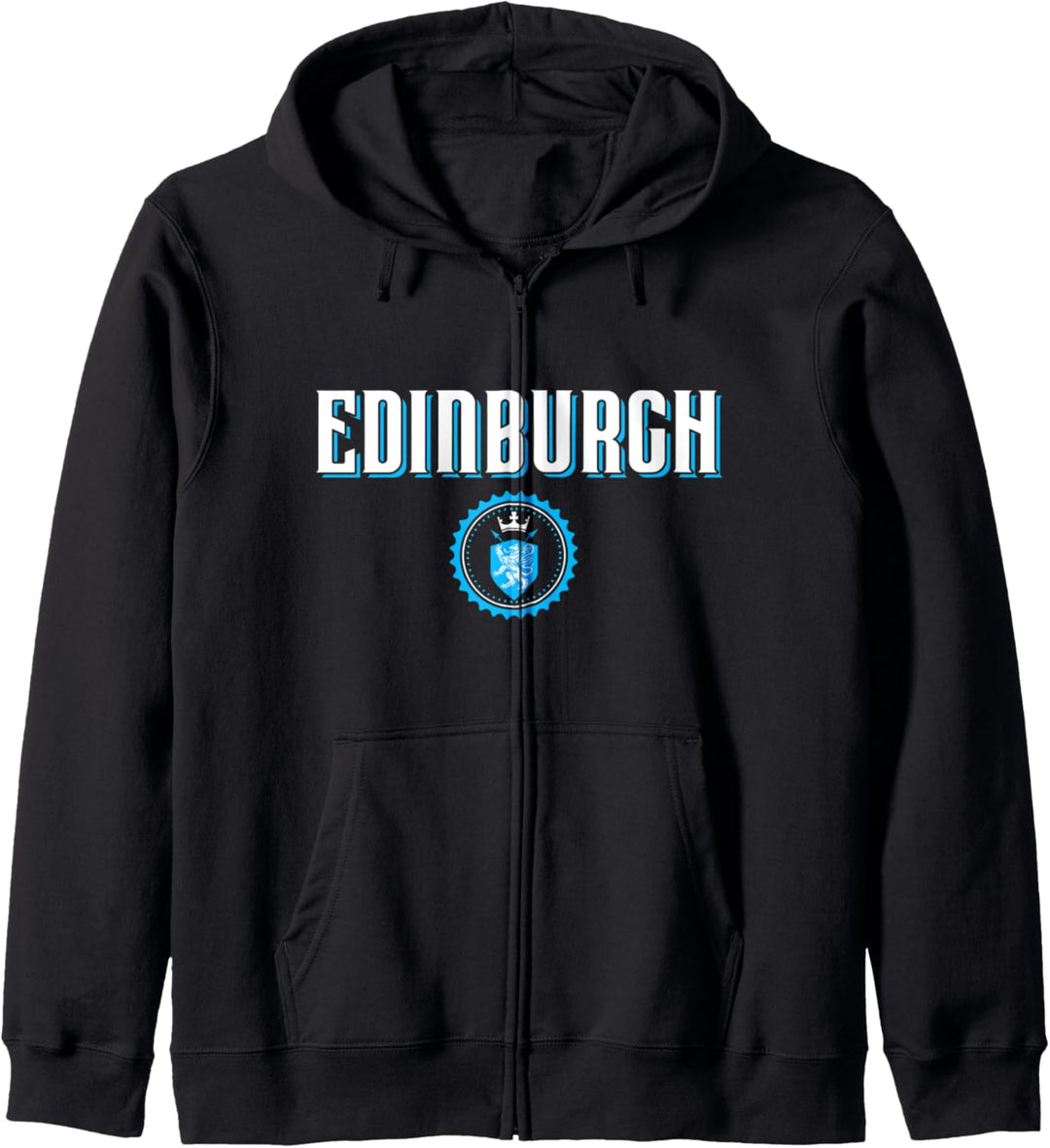 Edinburgh Scotland Gift | Vintage Scottish Capital Kapuzenjacke