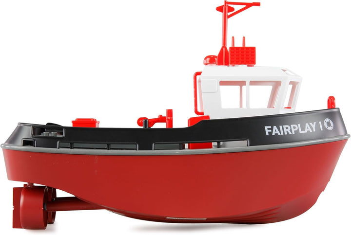 Amewi Fairplay I Schlepper Boot 15km/h 1:72 RTR schwarz, Schwarz