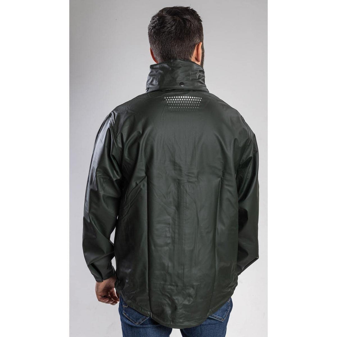 Helly Hansen Workwear Regenjacke wasserdicht Voss Jacket, grün, 70208, S Grün S, Grün S