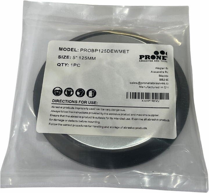 Mittelgrosser Stützteller für DeWalt DCW210N DWE6423, OEM-Teilenummer N329079, metallbeschichtetes P
