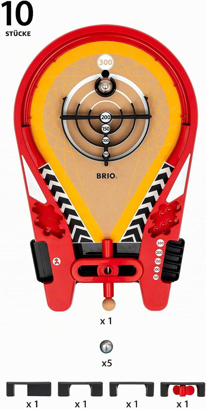 BRIO 34080 Trickshot-Geschicklichkeitsspiel - Spannendes Challenge Game mit vielfältigen Spielfunkti