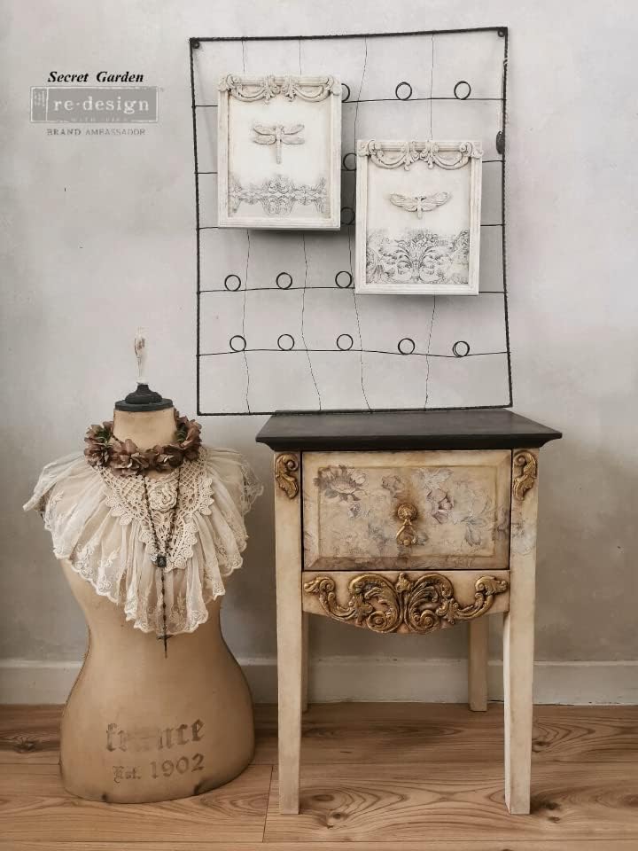 Redesign With Prima 655350654603 Lilian Scrolls Clay, Soap Making Molds,Pottery & Modeling Clays, Si