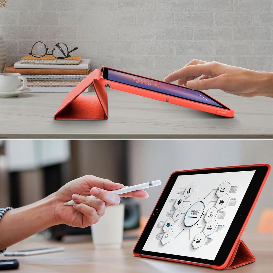 ONEFLOW Hülle kompatibel mit iPad Mini 2.-5. Generation - Dünne Schutzhülle mit Ständer und Auto Sch