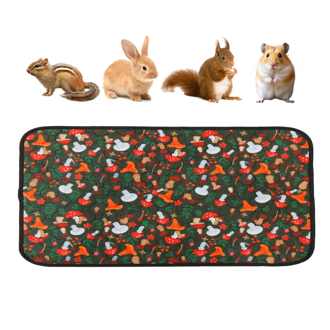 PIPI Pads für Meerschweinchen, 120 x 60cm Wiederverwendbare Unterlage für Meerschweinchen Waschbare