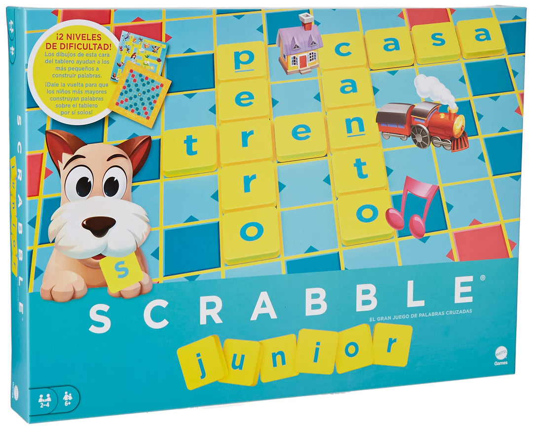 Spiele Mattel - Scrabble Junior Junior Scrabble Spanien Multi, Spanien Multi