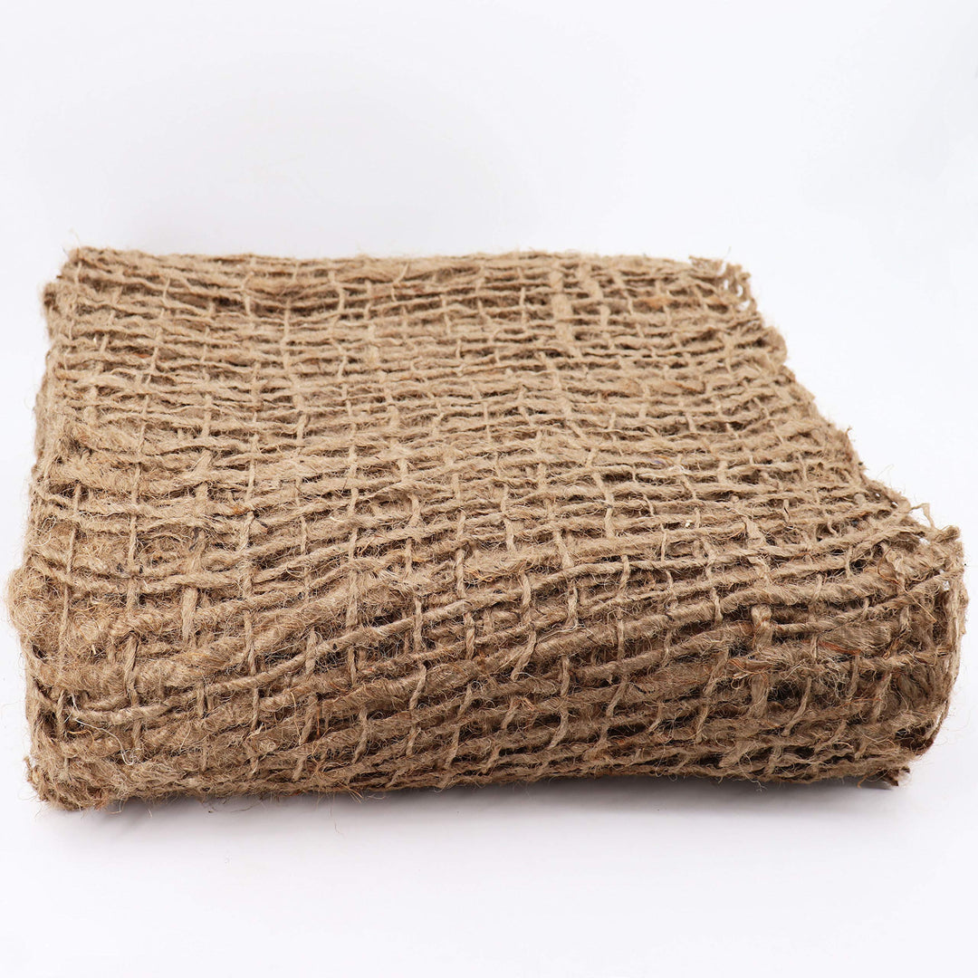 Premium Jute Ufermatte Böschungsmatte von Aquagart I 8m Jutegewebe Jutematte 1,20m breit Jute-Vlies