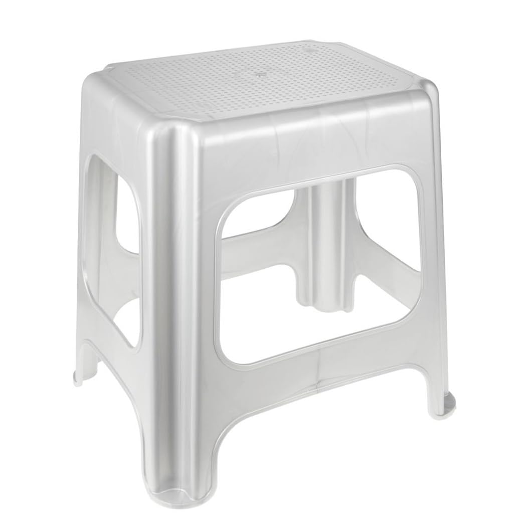 keeeper max Maxi-Hocker, Polypropylen, Silber, Silber