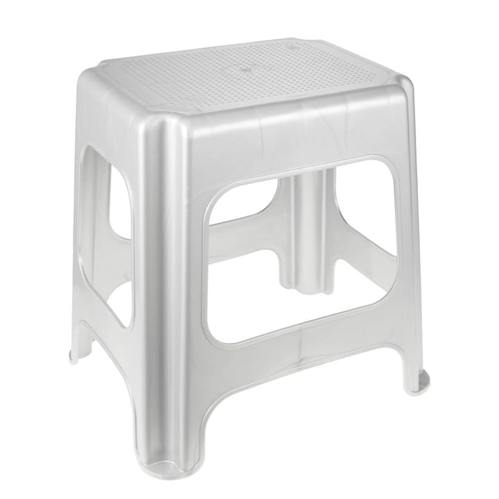 keeeper max Maxi-Hocker, Polypropylen, Silber, Silber