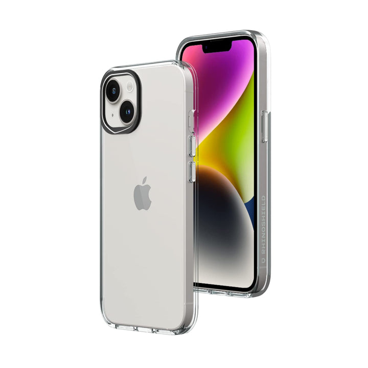 RHINOSHIELD Crystal Clear Case kompatibel mit [iPhone 14/13] | Fortschrittliche Vergilbungsresistenz