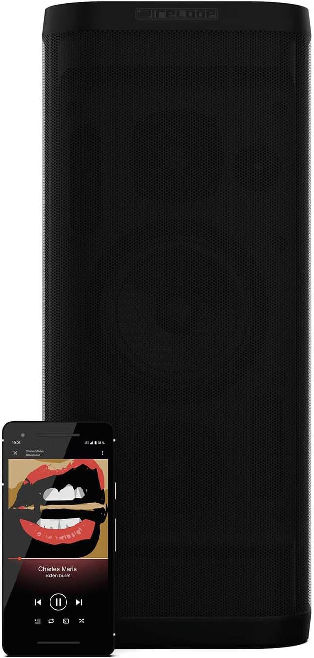 Reloop Groove Blaster Bluetooth® Lautsprecher AUX, NFC, USB Schwarz