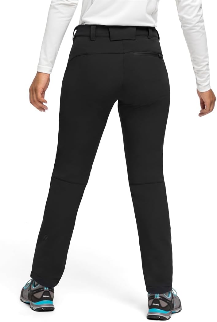 Maier Sports Helga Slim, Warme Damen Wanderhose, Wasserabweisende Outdoorhose für Trekking &amp; Hiking,