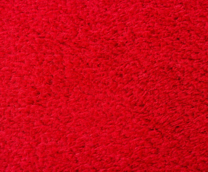 Gözze - Premium Rutschfester Badteppich, RIO, 100% Microfaser, 60 x 100 cm - Rot 60 x 100 cm ohne Au
