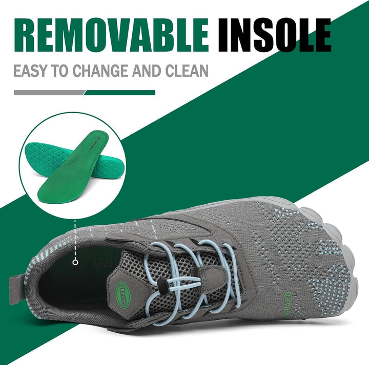 SAGUARO Barfussschuhe Herren Barfussschuhe Damen Barfuss Schuhe Zehenschuhe Outdoor Fitnessschuhe ru