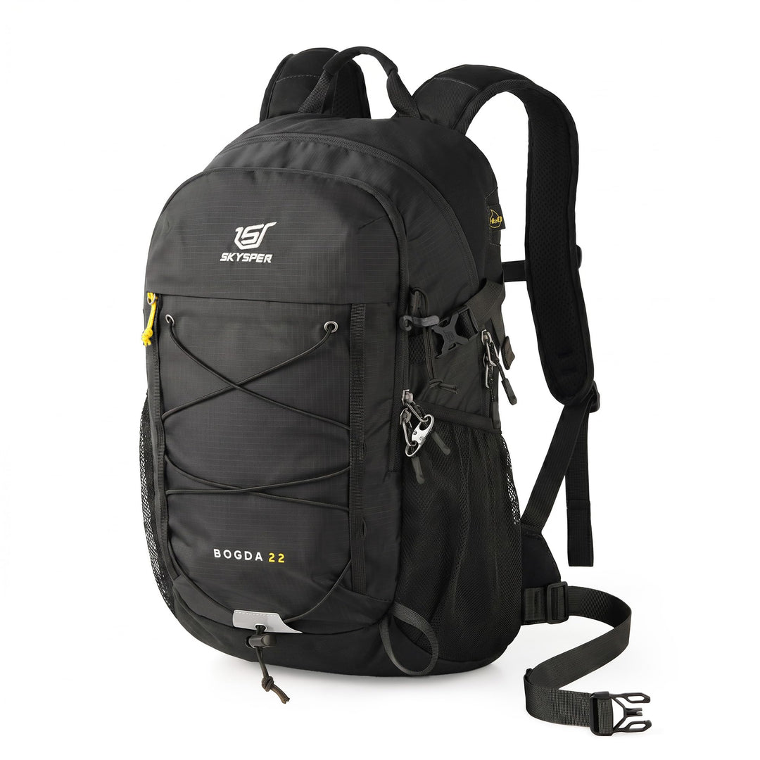 SKYSPER 22L Wanderrucksack Herren Damen Leichter Trekkingrucksack mit Belüftungsrücken Diebstahlsich
