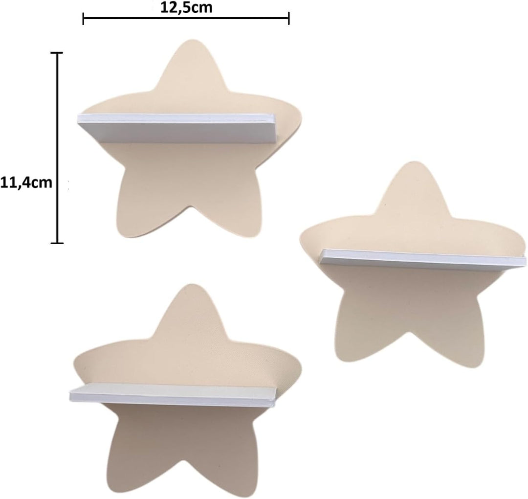 Mini Stern-3er-Set kompatibel für Toniefiguren, Tonieregal Toniebox Tonie Erweiterung - Erweiterungs