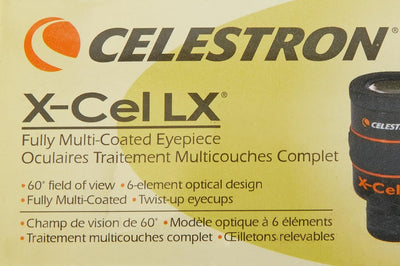 Celestron X-Cel LX Serie – 1,25'' Okular, 12 mm, 12 mm