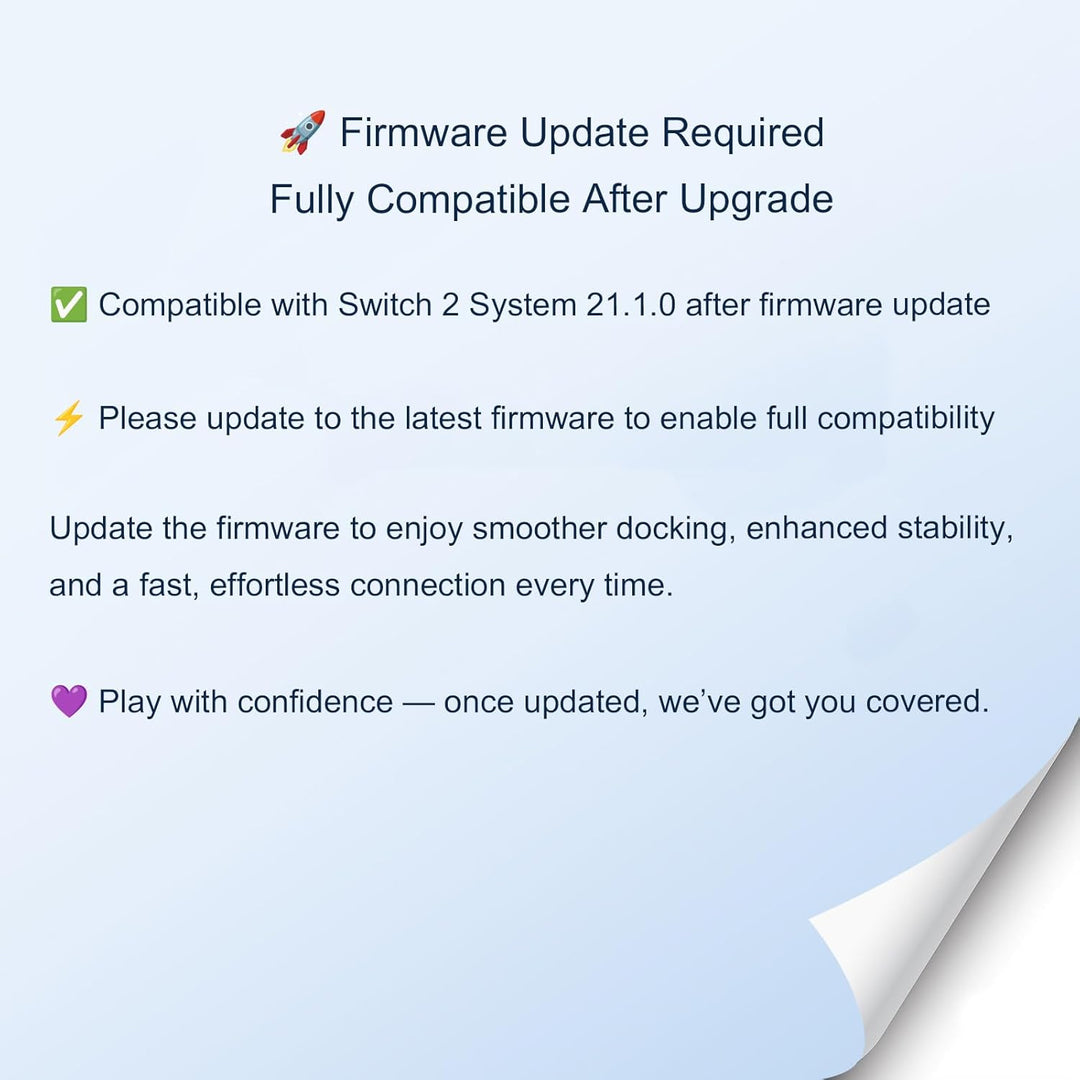 Switch 2 Dock HDMI Kabel für Fernseher, 2m USB C 3.2 auf HDMI Adapter 2.1 4K@144Hz 48Gbps PD 100W, t