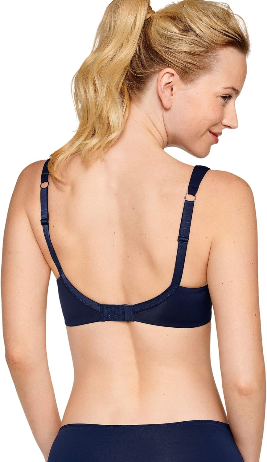 Naturana BH Damen ohne Bügel Cup A-D 100% Angenehm Dank extra Softer Schalen I BH ohne Bügel mit nah