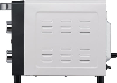 Steba Mini-Backofen mit 9 Liter Volumen, Pizzatiefe bis Ø 22 cm, Doppel-Glastür, Ober- und Unterhitz