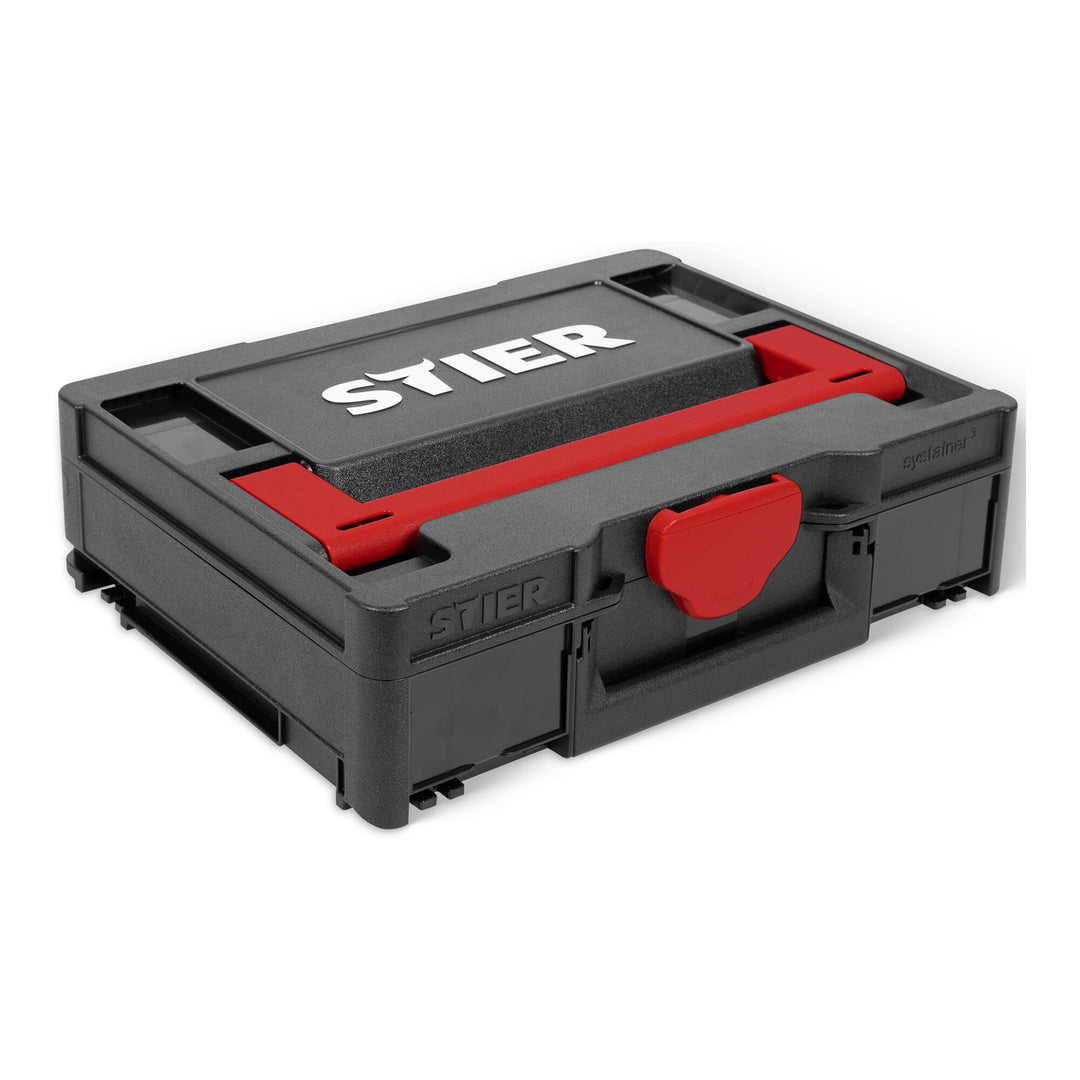 STIER Systainer³ I Black Edition H 105 x B 396 x T 296 Schwarz, H 105 x B 396 x T 296 Schwarz