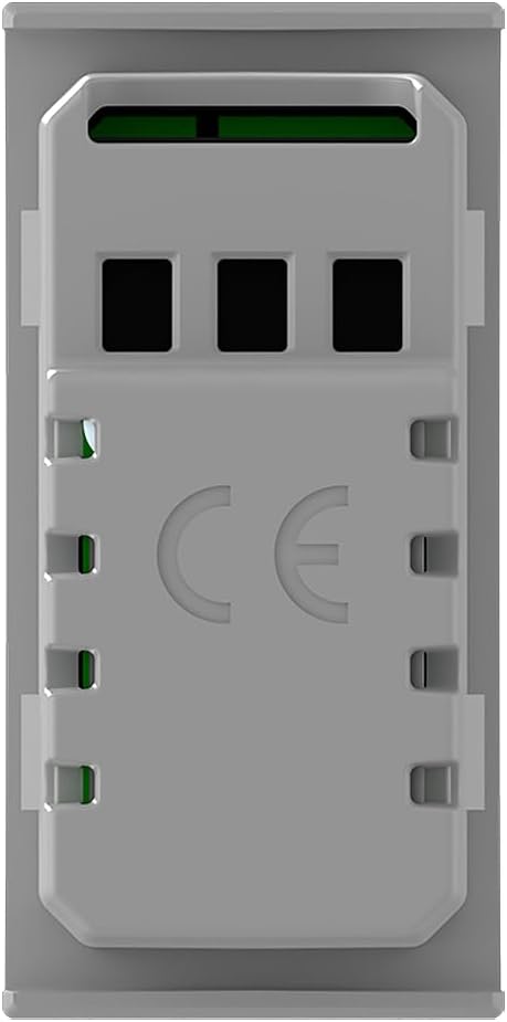 Vemer ve765200 Bewegungsmelder Sens IR mit Bauform Einbauleuchte, Silber, Silber