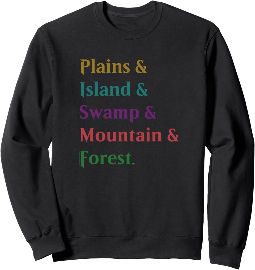 Magic: The Gathering- Land Stack Sweatshirt