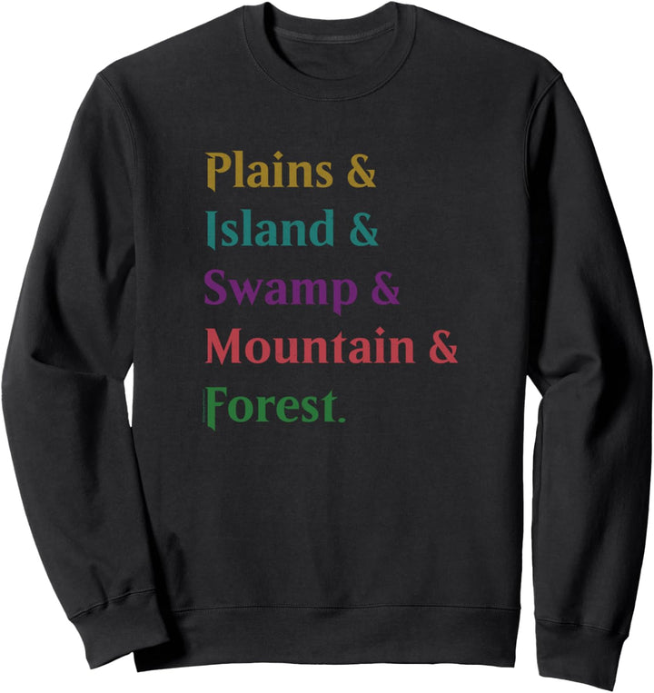 Magic: The Gathering- Land Stack Sweatshirt