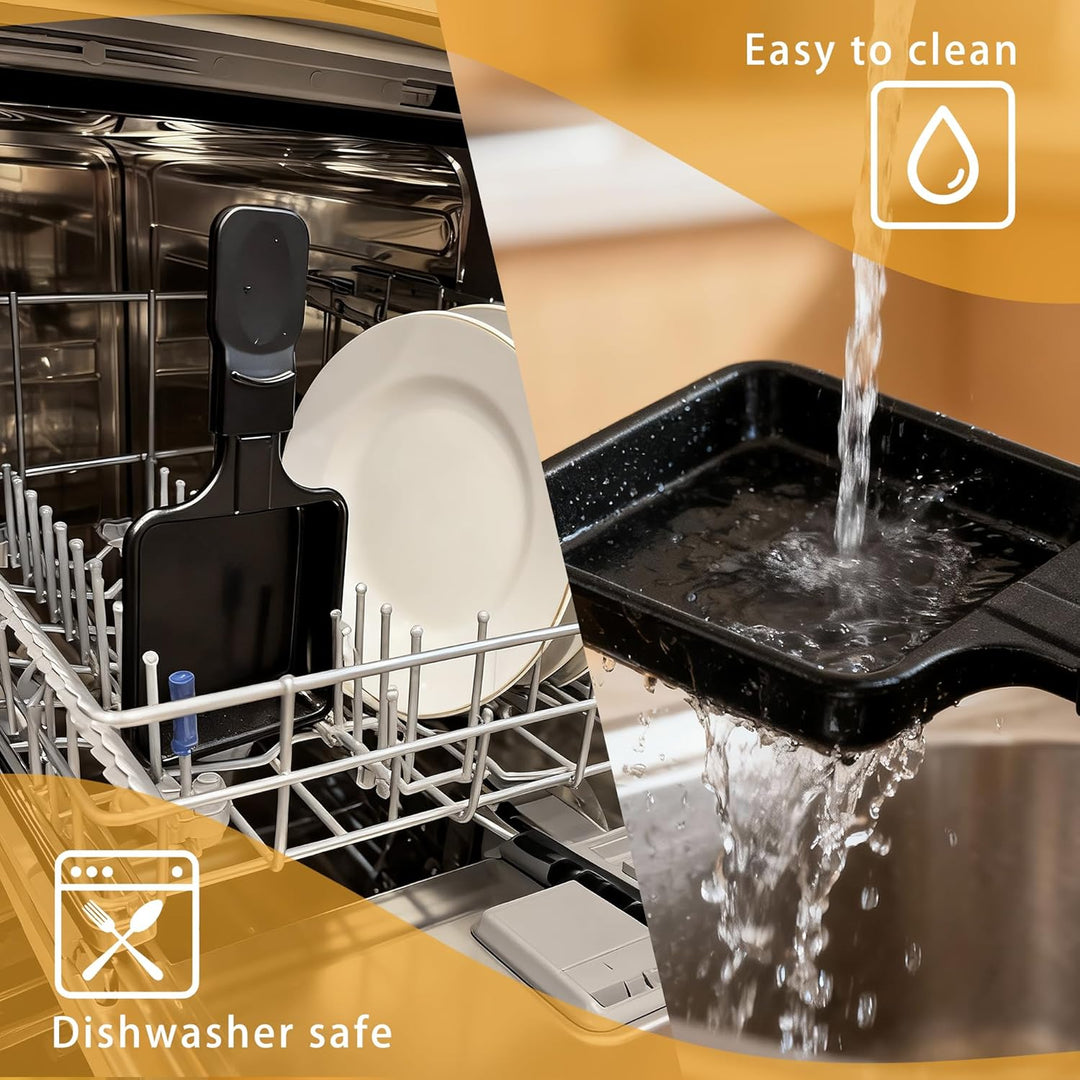 Kosmosta Antihaftbeschichtete Mini-Grill-Käsepfanne Schmelzzubehör für Raclettes Ersatzbleche Raclet