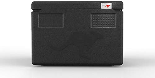 KÄNGABOX® Thermobox Expert GN 1/2 - Die Thermobox für Profis. 10-19 Liter EPP Isolierbox… Schwarz 19