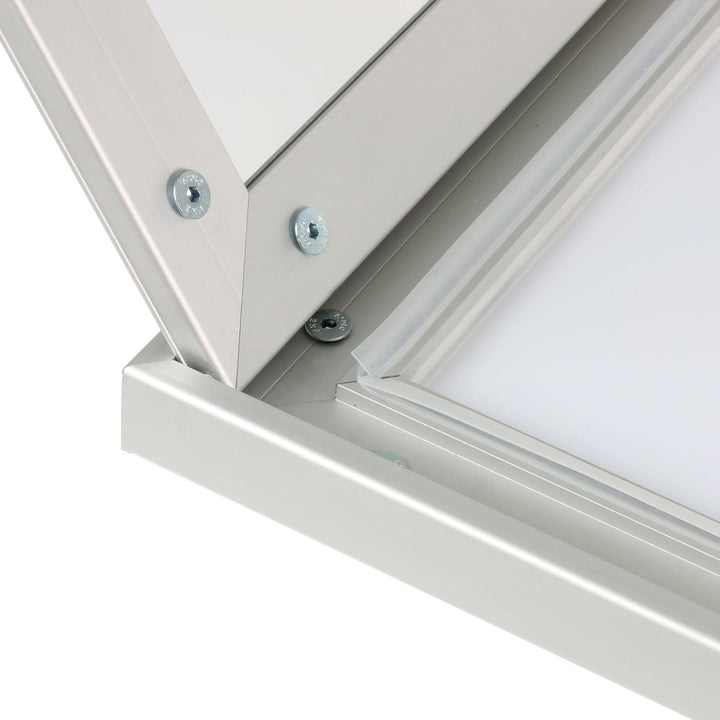 KaufDeinSchild 2xA4 (521x388x23mm) Schaukasten Salvador Innen- und Aussenbereich abschliessbar Infok
