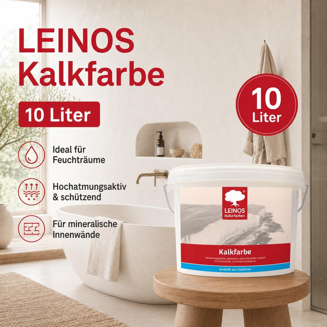 Leinos 665 Kalkfarbe 10,00 l 10,0 Liter, 10,0 Liter