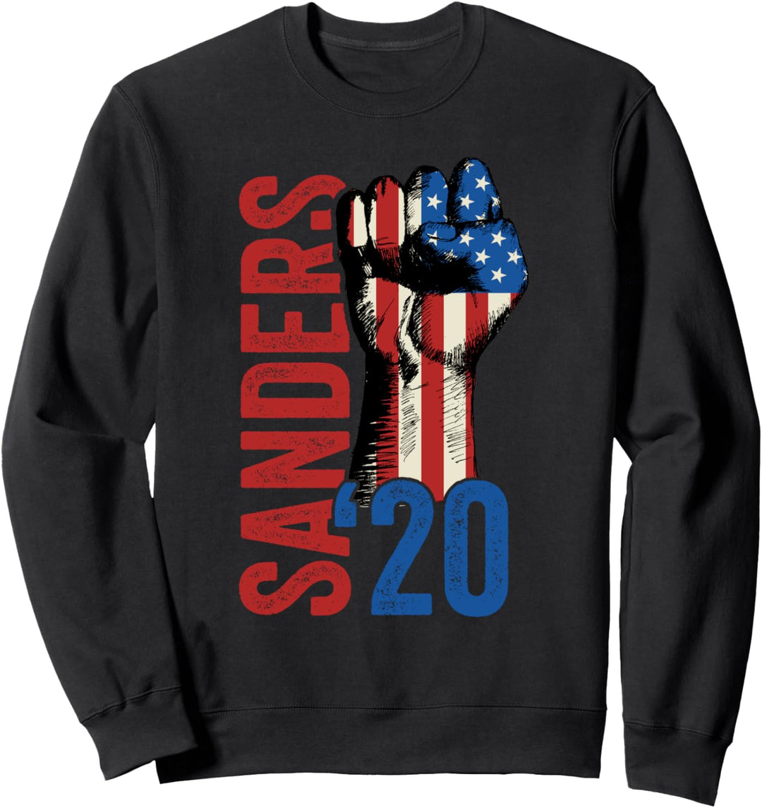 Bernie Sanders 2020 für Präsident Resist Fist Sweatshirt