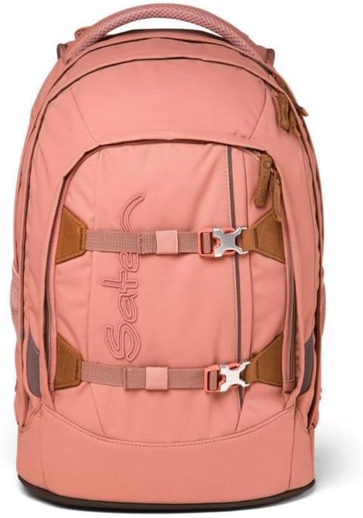 Satch Pack Skandi Edition Schulrucksack 4tlg. inkl. Lunchset (Nordic Coral), Nordic Coral