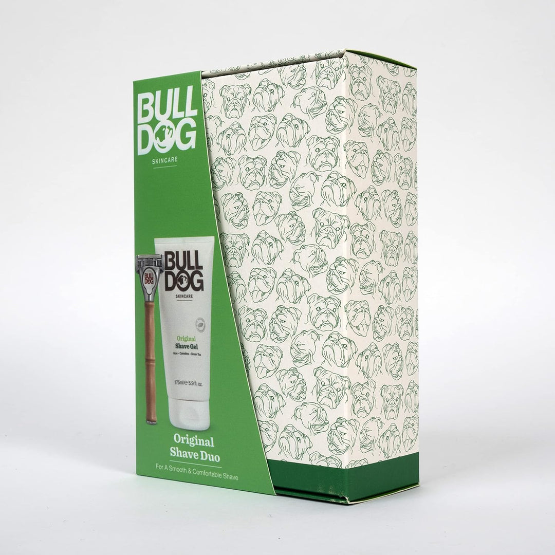 Bulldog Hautpflege für Männer Weihnachten Geschenkset Original Shave Duo