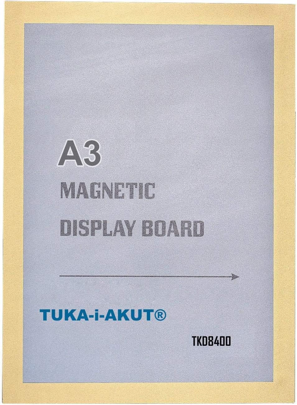 TUKA-i-AKUT 20st. A3 Info-Rahmen Selbstklebend mit Magnetverschluss, Einstecktasche Infotasche Blatt