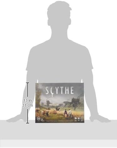 Stonemaier Games , Scythe , Board Game , Ages 14+ , 1-5 Players , 90-115 Minutes Playing Time Scythe