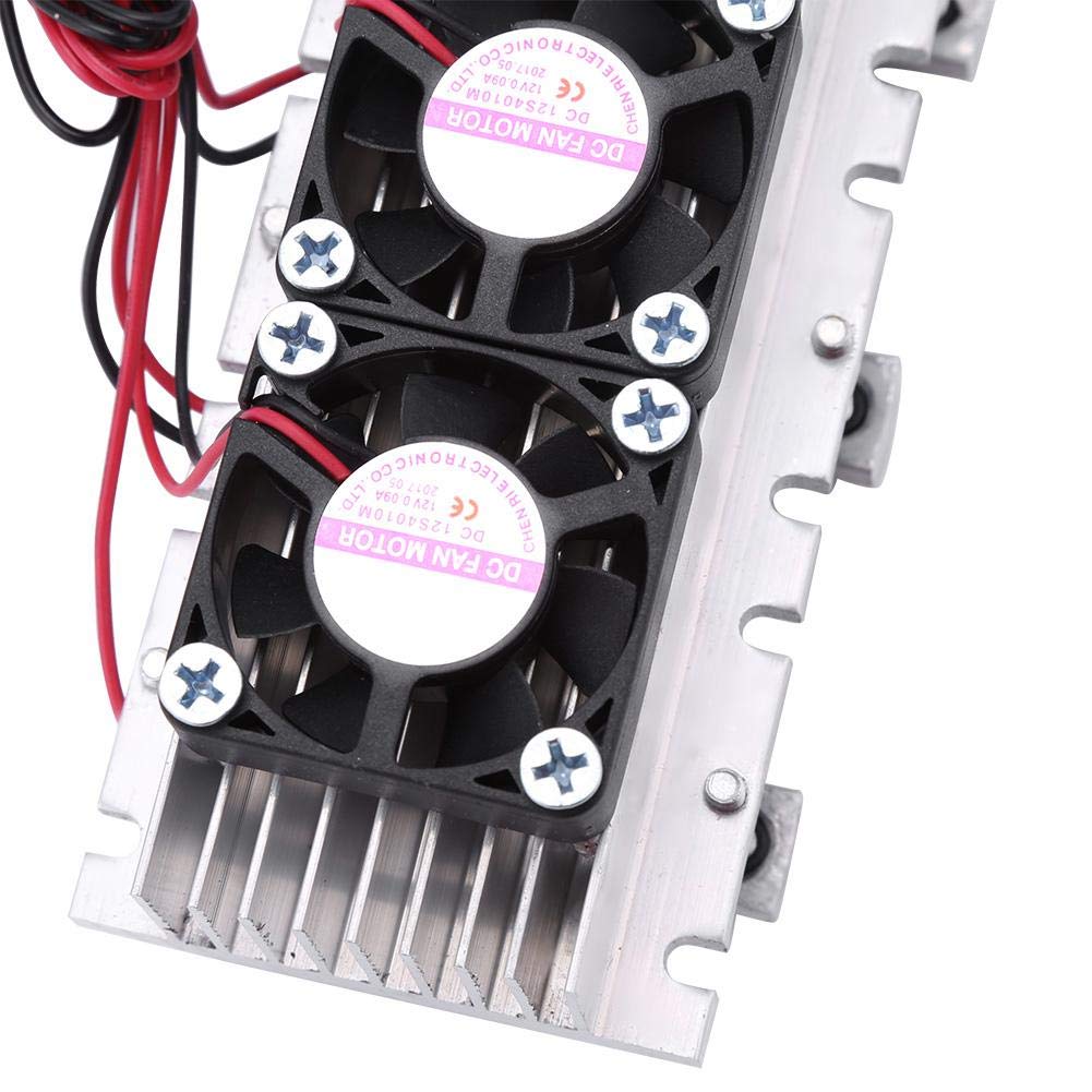 12V 4 Chip TEC1 12706 Thermoelektrischer Kühler Kit, Halbleiter-Kühlblech für DIY Kühlanlagen